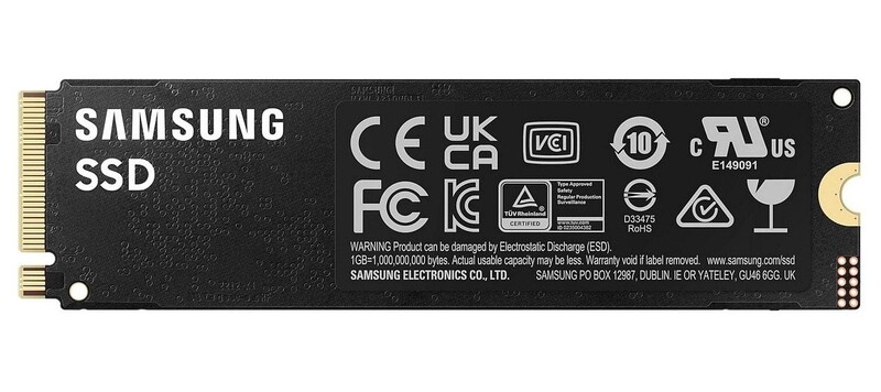 Накопичувач SSD  2ТB Samsung 990 PRO M.2 2280 PCIe 4.0 x4 NVMe V-NAND TLC (MZ-V9P2T0BW)