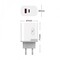 Фото - Зарядний пристрій SkyDolphin SC17 PD+QC3.0 (USB TYPE-Cx3A + USB TYPE-Ax3A) White (MZP-000110) | click.ua