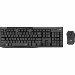Комплект (клавиатура, мышь) беспроводной Logitech MK295 Combo Black (920-009800)
