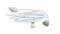 Фото - Кабель Cablexpert USB - Lightning (M/M), 1 м, белый (CC-USB2-AMLMM-1M) | click.ua