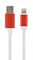 Фото - Кабель Cablexpert USB - Lightning (M/M), 1 м, белый (CC-USB-8PLED-1M) | click.ua