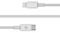 Фото - Кабель REAL-EL USB-C-Lightning 1m, White (4743304104680) | click.ua