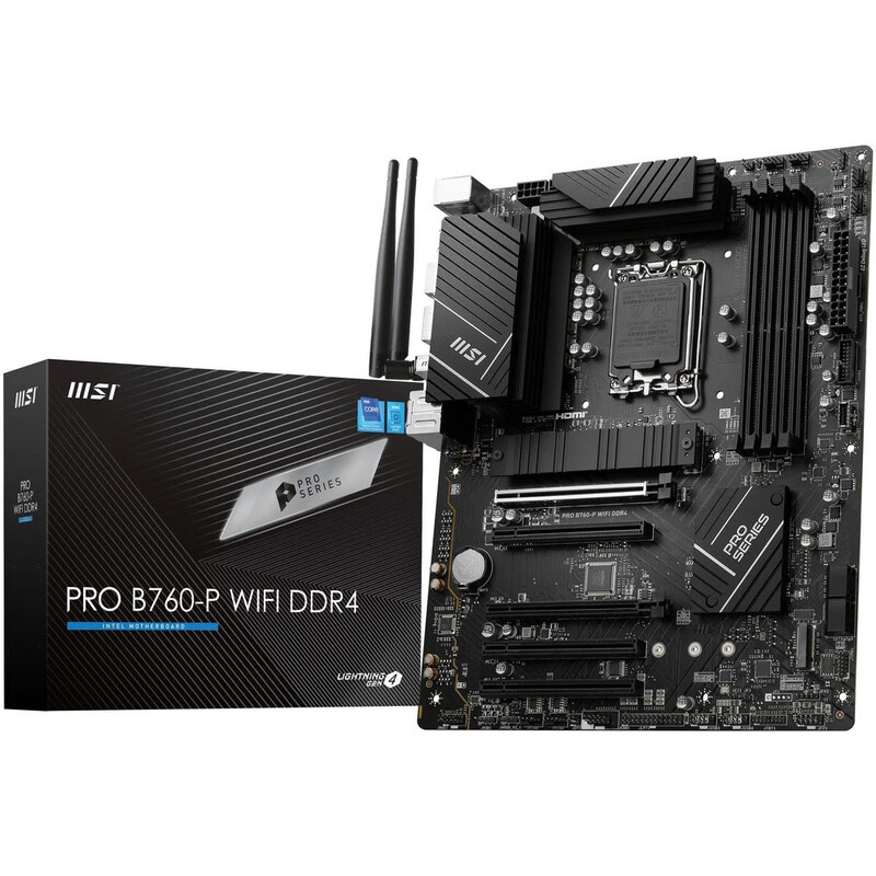 Материнська плата MSI Pro B760-P WiFi DDR4 Socket 1700