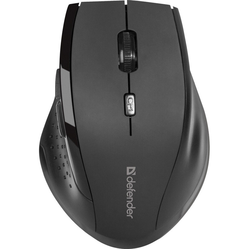 Миша бездротова Defender Accura MM-365 Black (52365)