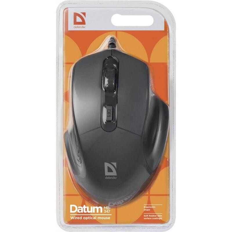 Миша Defender Datum MB-347 USB Black (52347)