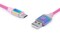 Фото - Кабель REAL-EL Premium Rainbow USB-USB Type C 1m (4743304104734) | click.ua