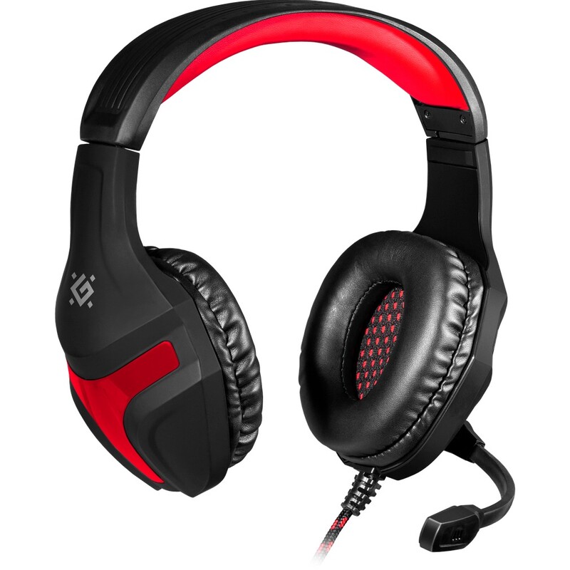 Гарнитура Defender Scrapper 500 Black/Red (64500)