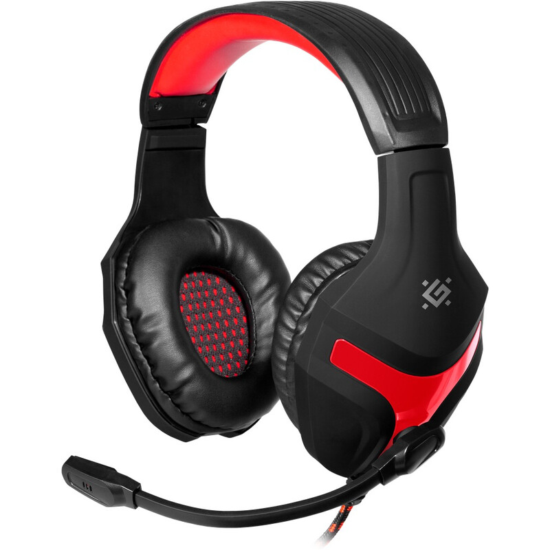 Гарнитура Defender Scrapper 500 Black/Red (64500)