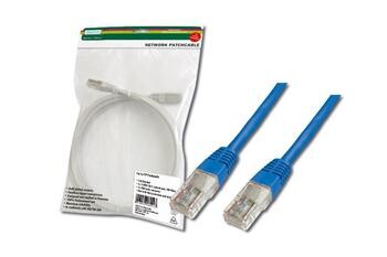 Патч-корд Digitus (DK-1511-005/B) cat.5e, UTP, 0.5м, AWG 26/7, PVC, синій