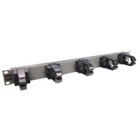 Органайзер  Molex 19"RR (Jumper) Panel, 1U, Graphite (25.B016G)