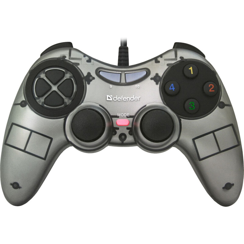 Геймпад Defender Redragon Zoom (64244) Silver USB