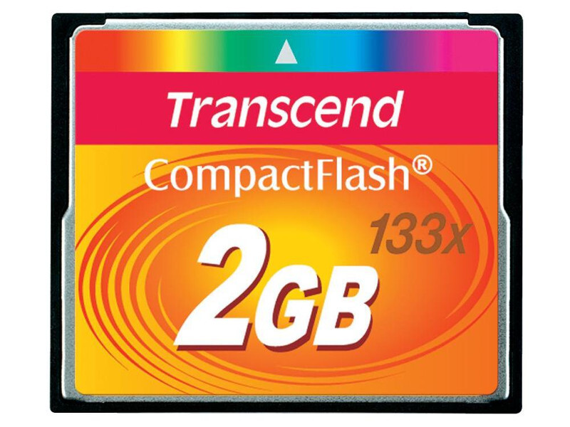 Карта пам`яті CompactFlash 2GB Transcend 133X (TS2GCF133)