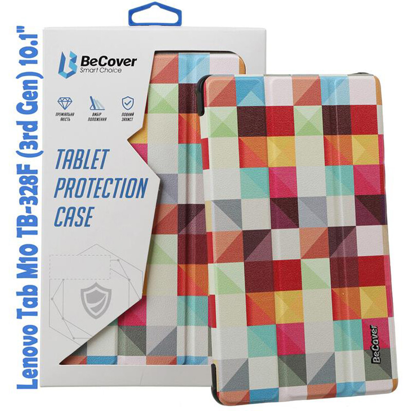 Чехол-книжка BeCover Smart для Lenovo Tab M10 TB-328F (3rd Gen) 10.1" Square (708299)
