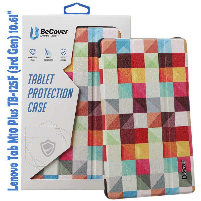 Чохол-книжка BeCover Smart для Lenovo Tab M10 Plus TB-125F (3rd Gen)/K10 Pro TB-226 10.61" Square (708319)