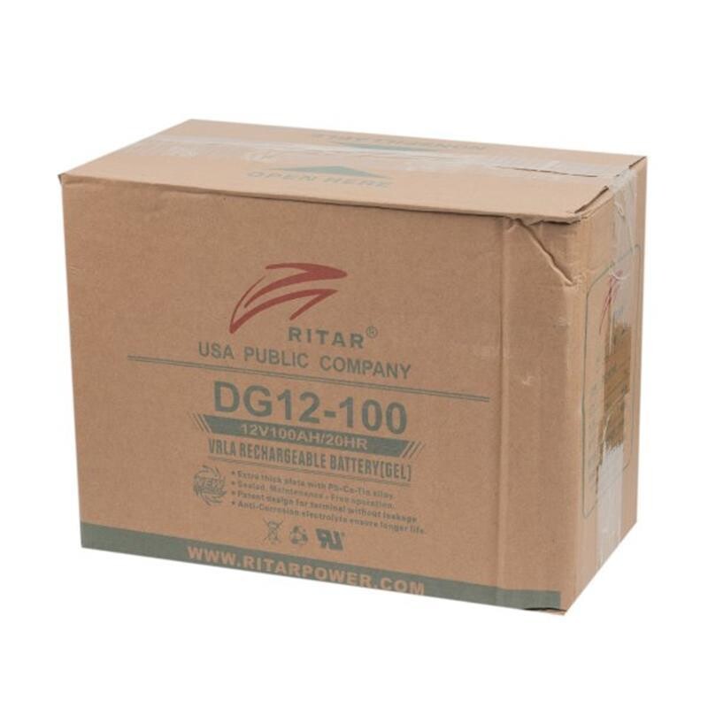 Аккумуляторная батарея Ritar 12V 100AH (DG12-100) GEL