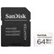 Фото - Карта памяти MicroSDXC 64GB UHS-I/U3 Class 10 SanDisk High Endurance R100/W40MB/s + SD-adapter (SDSQQNR-064G-GN6IA) | click.ua