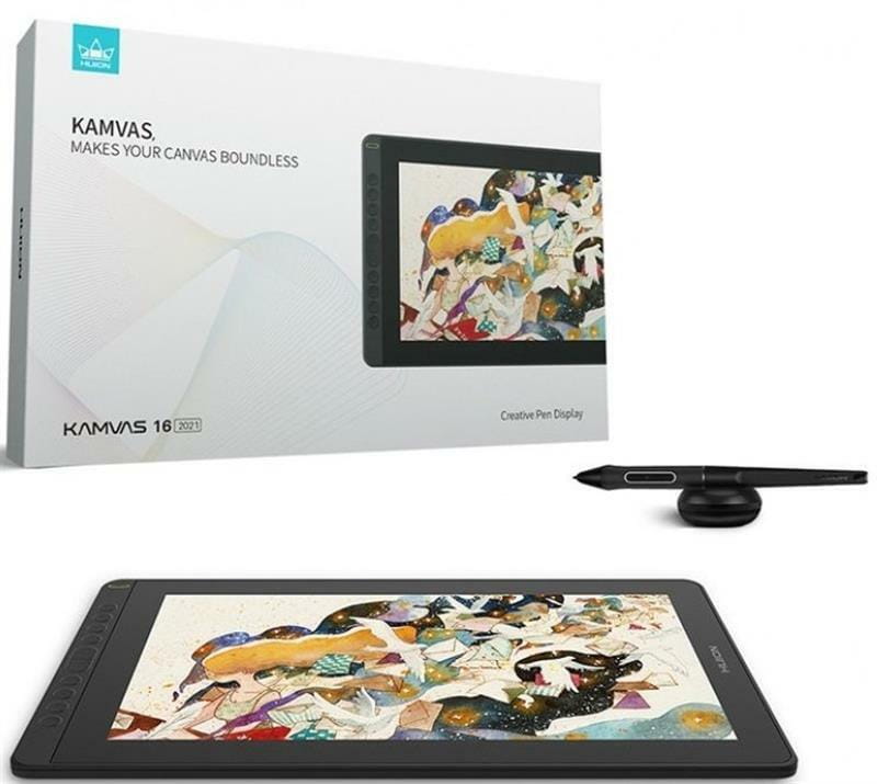Графический монитор Huion Kamvas 16 + перчатка
