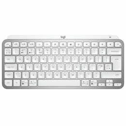 Клавіатура бездротова Logitech MX Keys Mini Wireless Illuminated UA Pale Gray (920-010499)