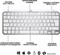 Фото - Клавиатура беспроводная Logitech MX Keys Mini Wireless Illuminated UA Pale Gray (920-010499) | click.ua