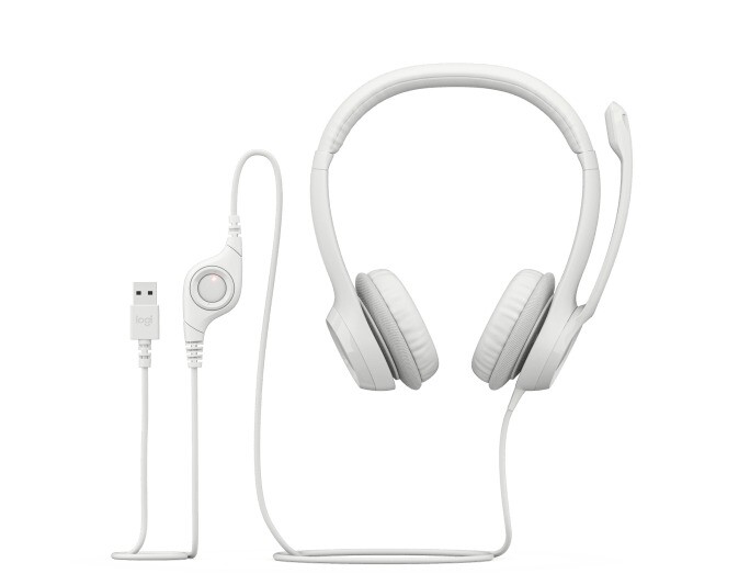 Гарнитура Logitech H390 USB White (981-001286)