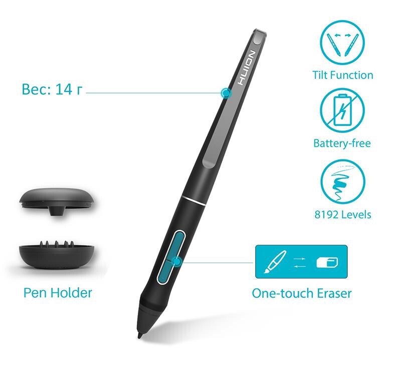 Графический монитор Huion Kamvas Pro 12 + перчатка