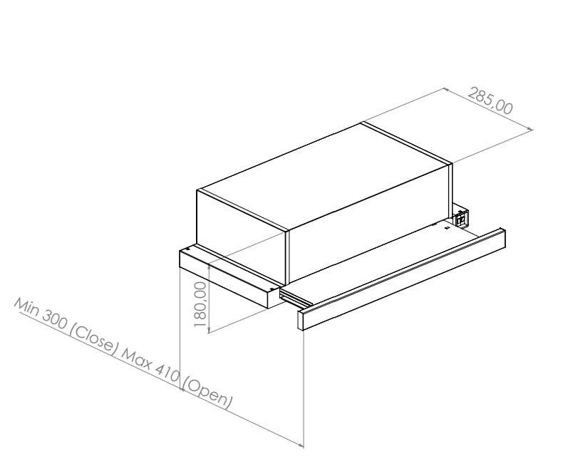 Вытяжка Grifon GR TL F5 60 BL