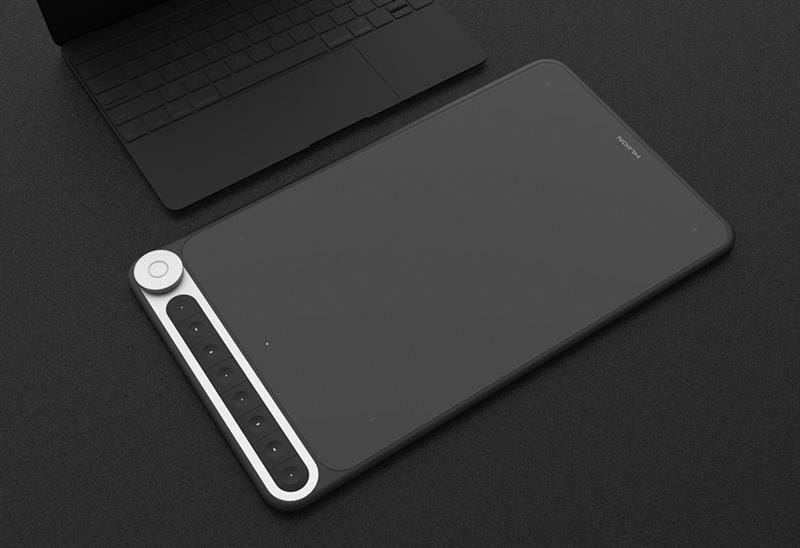 Графічний планшет Huion Inspiroy Dial Q620M + рукавичка