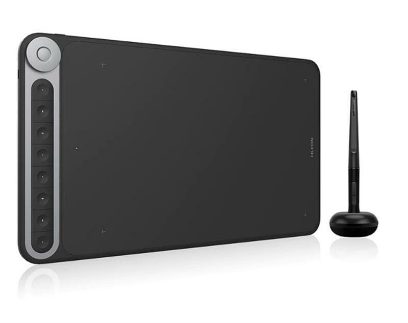 Графічний планшет Huion Inspiroy Dial Q620M + рукавичка