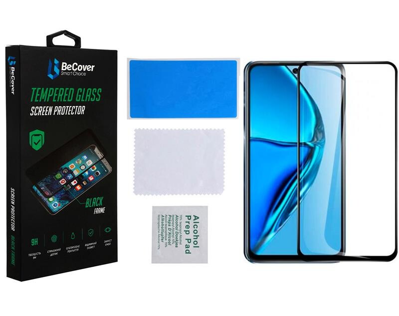 Защитное стекло BeCover для Infinix Hot 20 (X6826B) Black (708542)