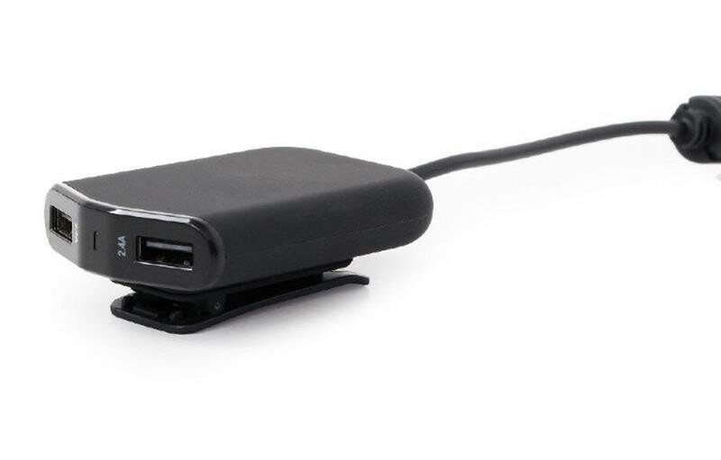Автомобильное зарядное устройство EnerGenie (4USBх9.6A) Black (EG-4U-CAR-01)