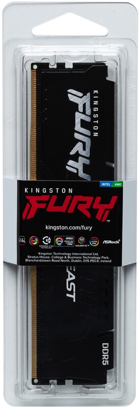 Модуль памяти DDR5 32GB/5600 Kingston Fury Beast Black (KF556C40BB-32)