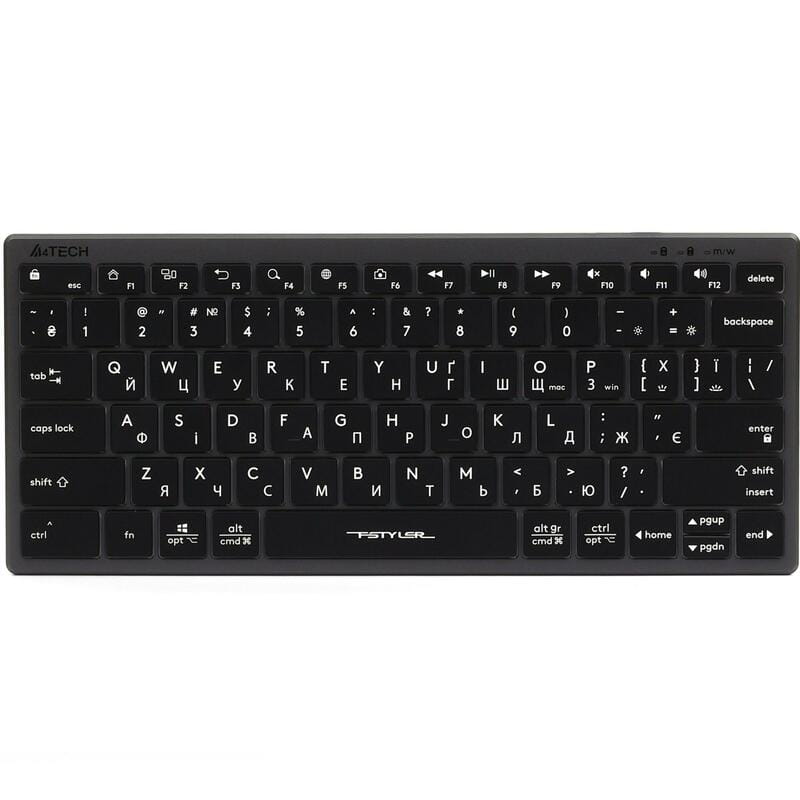 Клавіатура A4Tech Fstyler FX61 Grey