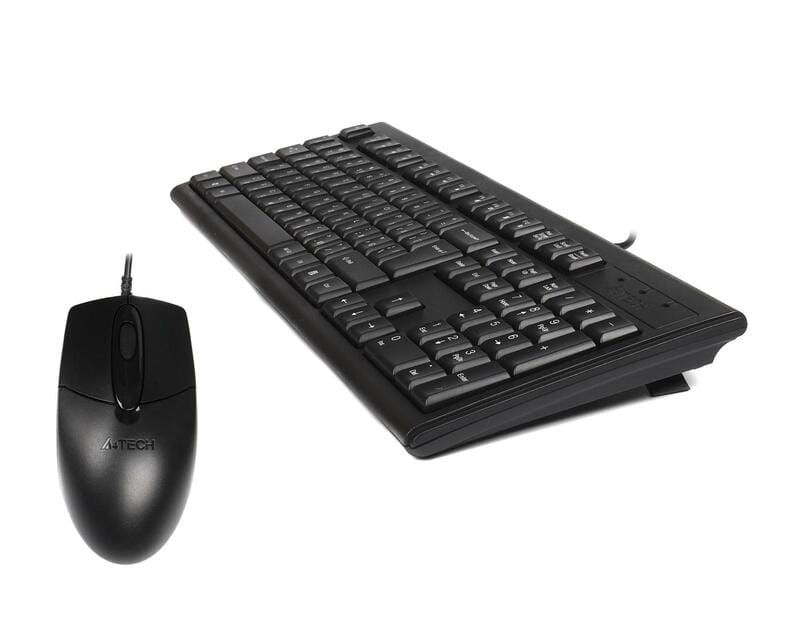 Комплект (клавіатура, миша) A4Tech KR-8372S Black