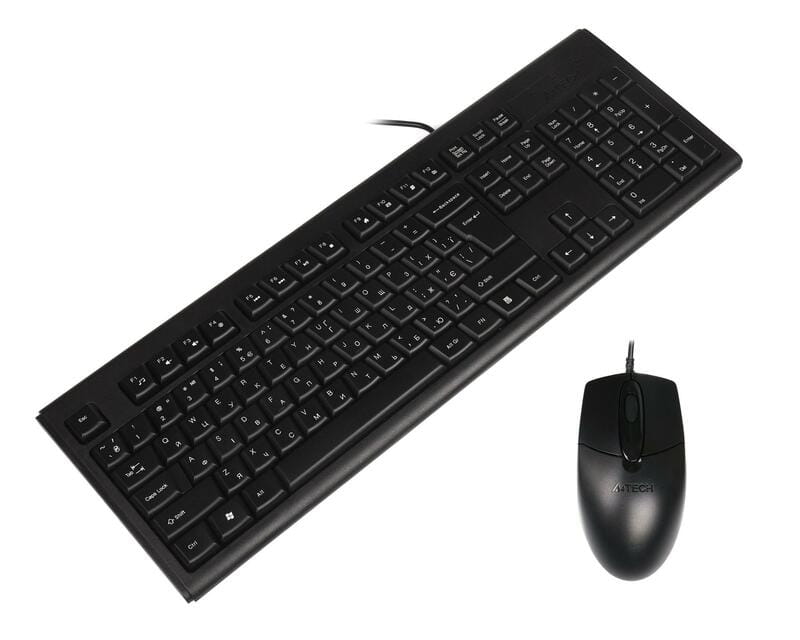 Комплект (клавіатура, миша) A4Tech KR-8372S Black