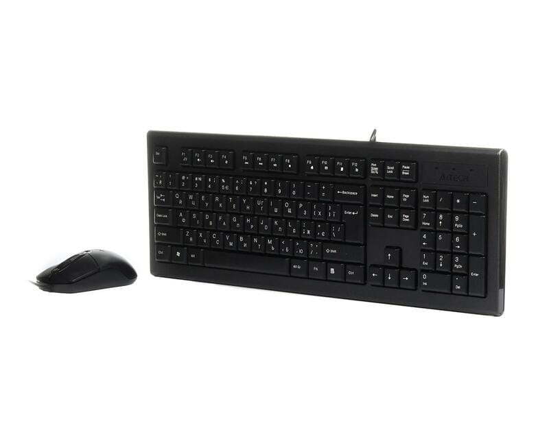Комплект (клавіатура, миша) A4Tech KR-8572S Black