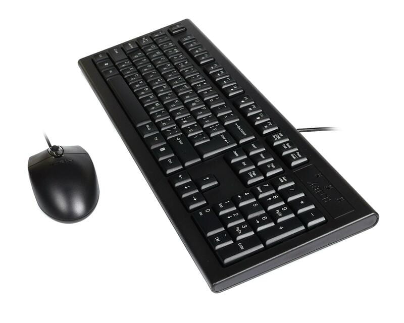 Комплект (клавіатура, миша) A4Tech KR-8572S Black
