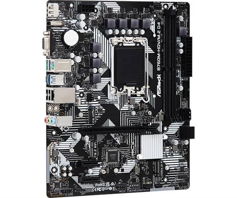 Материнская плата ASRock B760M-HDV/M.2 D4 Socket 1700