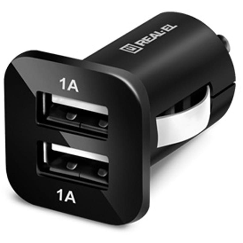 Автомобильное зарядное устройство REAL-EL CA-22 USB