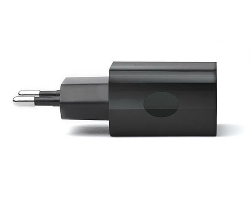 Мережевий зарядний пристрій REAL-EL CH-217 (2USB, 2.1A) Black + кабель Lightning
