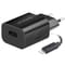 Фото - Мережевий зарядний пристрій REAL-EL CH-217 (2USB, 2.1A) Black + кабель Lightning | click.ua