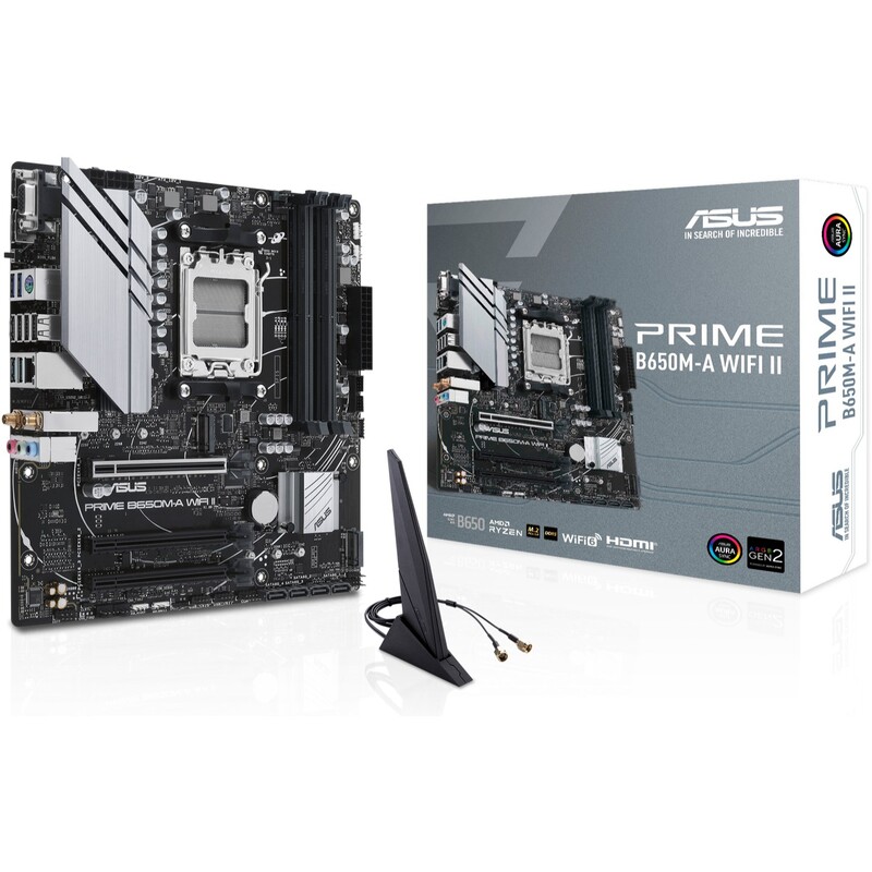 Материнська плата Asus Prime B650M-A WiFi II Socket AM5
