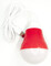 Фото - USB-світильник з LED-лампочкою Dengos, шнур ~1м, 5V, 5W, Red (LED-BULB-5V5W-RED) | click.ua