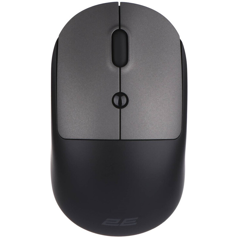 Миша бездротова 2E MF218 Silent Black/Gray (2E-MF218WBG)
