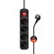 Фото - Фільтр живлення СolorWay (CW-PSEA42BK) 4 розетки, 2м, Black | click.ua