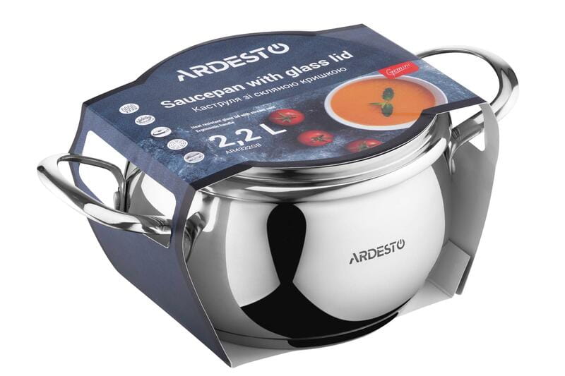 Кастрюля Ardesto Gemini Liguria 16 см 2.2 л (AR4322GB)