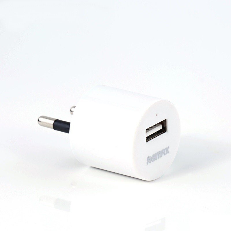 Сетевое зарядное устройство Remax U1 RMT-5288 Drum (EU) (1USB 1А) White (6954851226277)