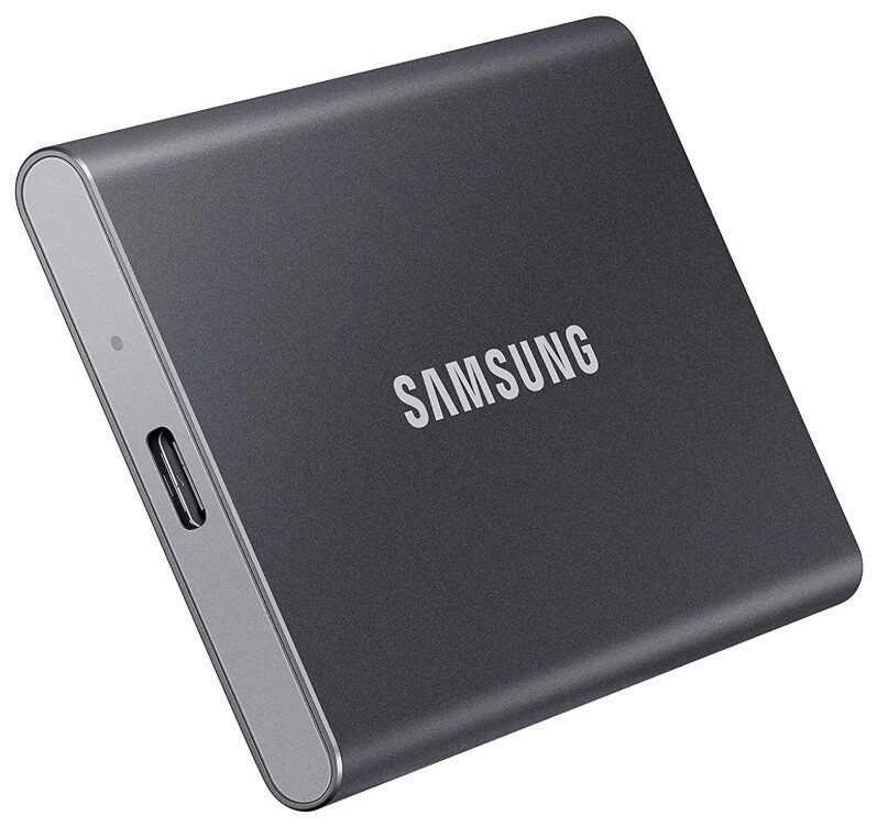 Накопитель внешний SSD 2TB Samsung T7 Titan Gray (MU-PC2T0T/WW)