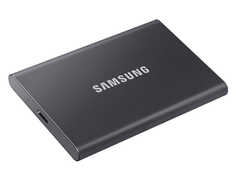 Накопитель внешний SSD 2TB Samsung T7 Titan Gray (MU-PC2T0T/WW)