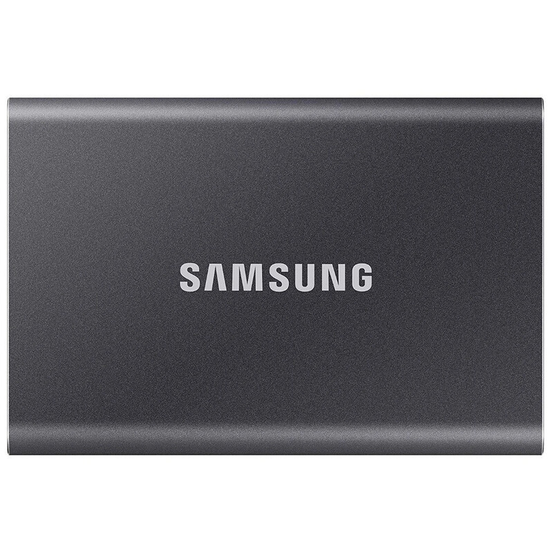 Накопитель внешний SSD 2TB Samsung T7 Titan Gray (MU-PC2T0T/WW)