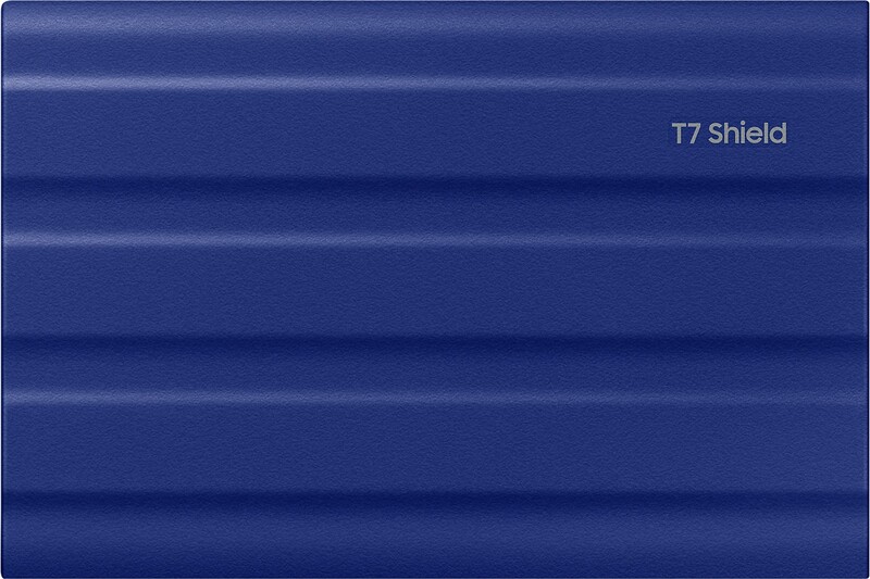 Накопичувач зовнішній SSD 1TB Samsung T7 Shield Blue (MU-PE1T0R/EU)